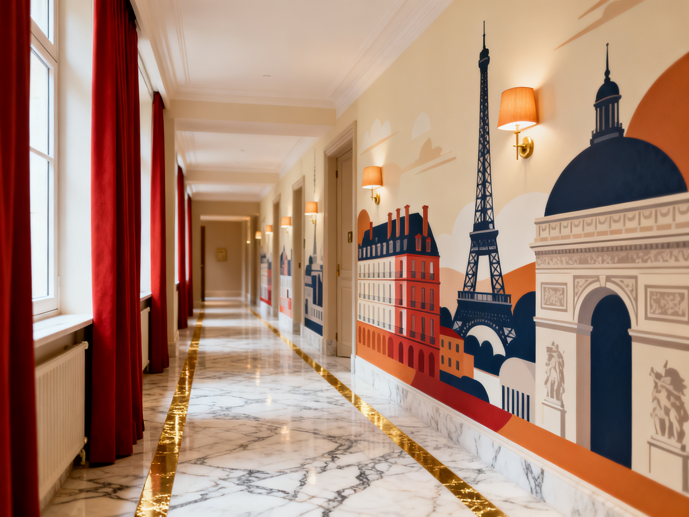 Décor mural hôtellerie & restauration